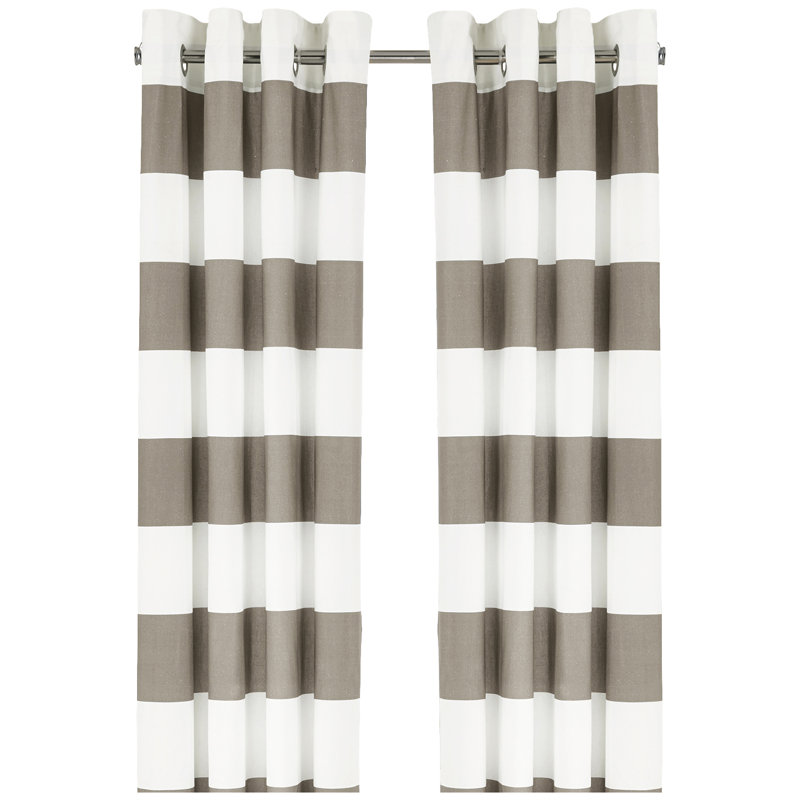 Nautica Cabana Stripe Curtain Panels & Reviews Joss & Main
